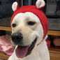 Winter Warm Dog Hat Ear Muffs Noise Protection Windproof Pet Ears Covers Knitted Earmuffs for Small Medium Puppy Accessories