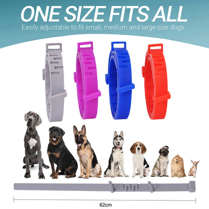 Pet Collar Silicone Adjustable Dogs and Cats Collar Protection Anti-Mosquitoes Insect Repellent Pet Supplies