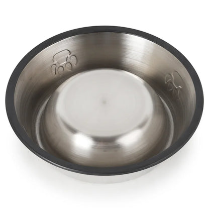 Quality Paw Stainless Steel Pet Dog Bowl Feeder Skidproof Anti-Ant Shape Cat Dog Bowls Food Accessories Pet Supplies 6 Sizes